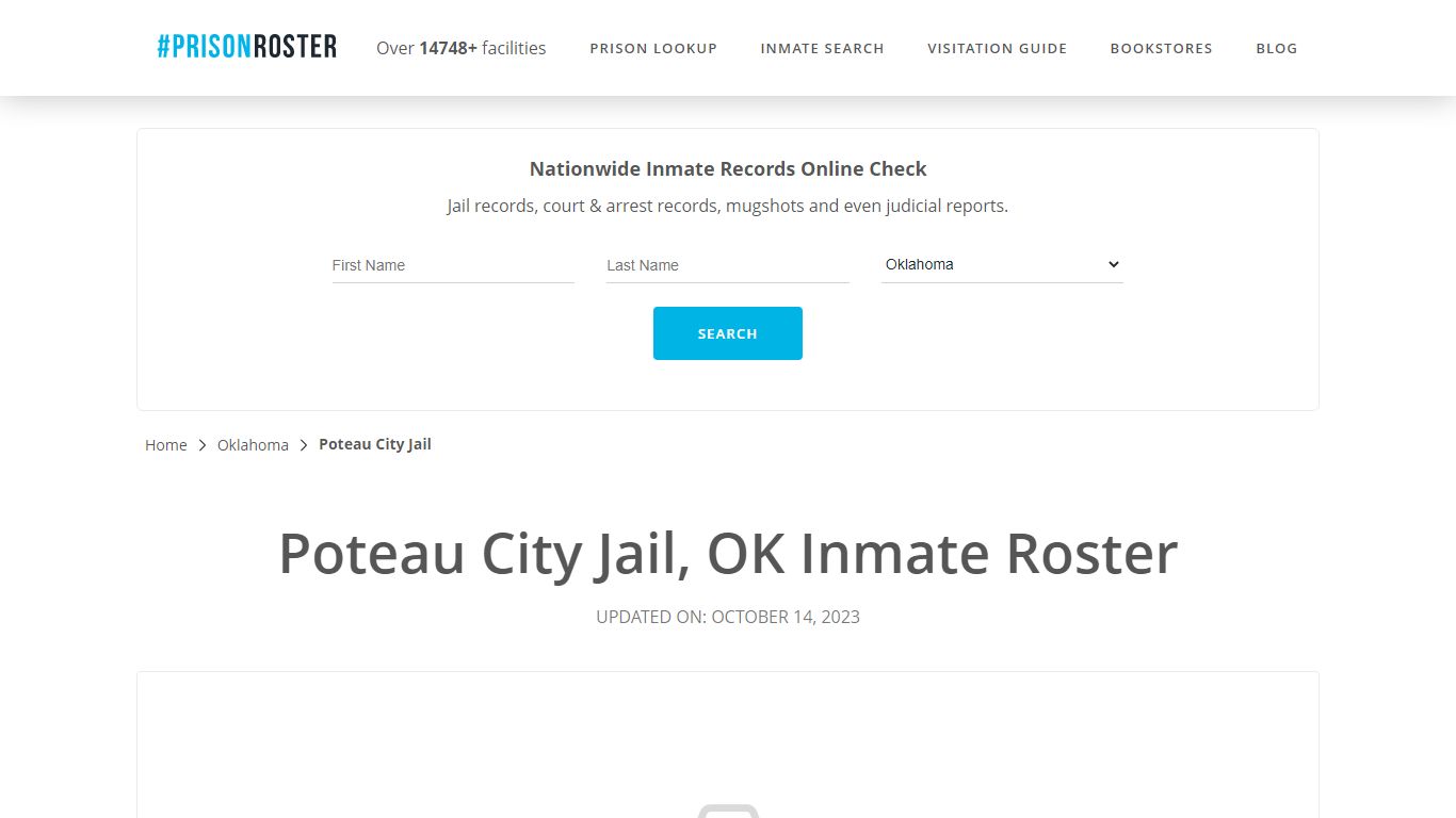 Poteau City Jail, OK Inmate Roster - Prisonroster